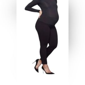 NWT Good American The Home Stretch Maternity Skinny Jeans Black 00